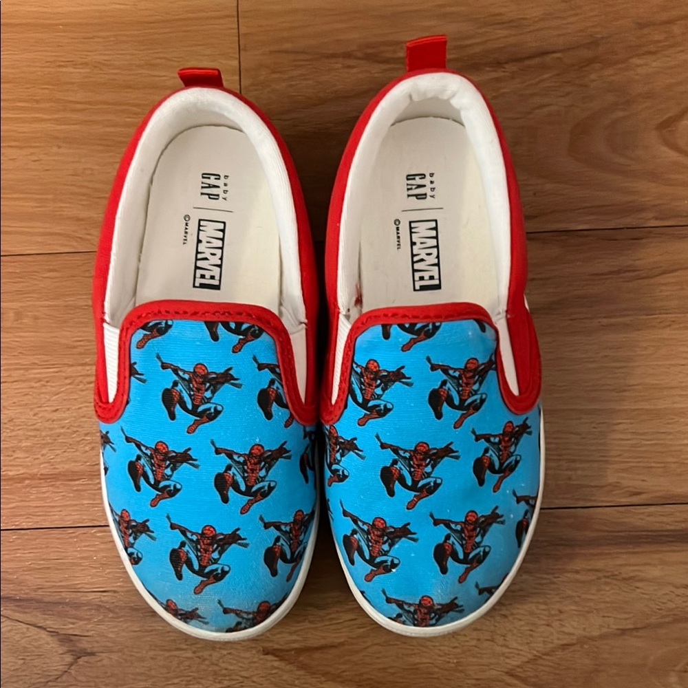 Marvel Red and Blue Sneakers for Kids